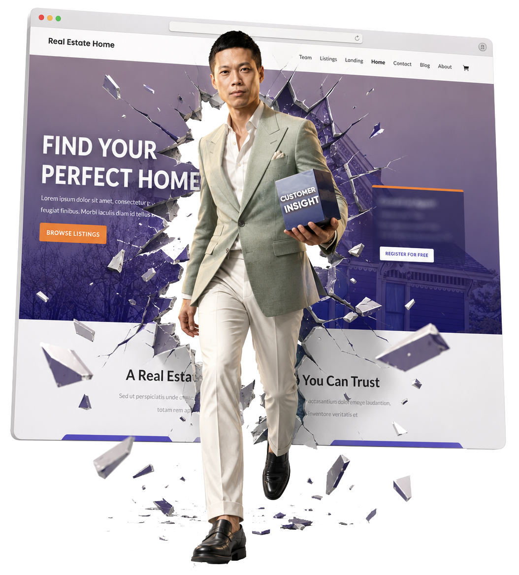 Hưng Việt đi xuyên qua website vỡ để lấy ra customer insight